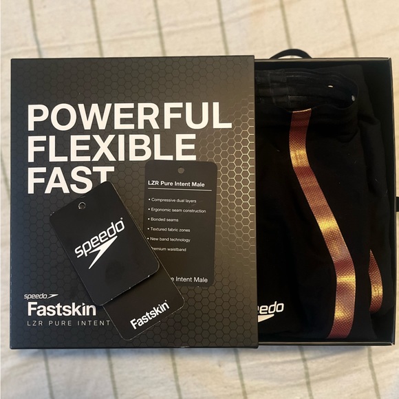 Men's LZR Pure Intent High Waist Jammer Tech Suit Swimsuit- size 23 - Picture 2 of 4